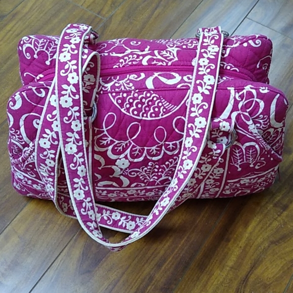 Vera Bradley Handbags - Vera Bradley "Twirly Bird" Overnighter Bag
